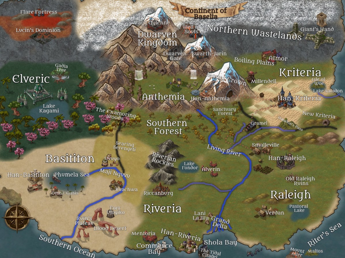 Mkworld Map Layout World Map and Prologue – Workmanship Writing